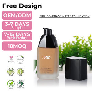 Corrector Líquido Vegano de Alta Calidad, Marca Blanca, 24h de Larga Duración, Impermeable, Mate, Cobertura Total, para Pieles Oscuras - Product Image 1