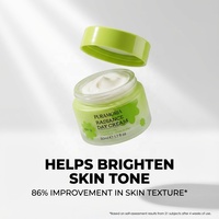 Crème pour le visage à la niacinamide, beurre de karité, éclaircissante, hydratante, réduisant les taches brunes, crème de jour 50 ml pour tous types de peau