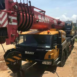 Grue sur camion Sany STC1000 de 100 tonnes d'occasion, matériel de levage de haute qualité pour les opérations sur site - Product Image 1