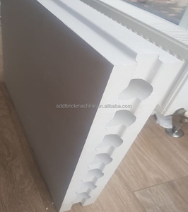 Machine à fabriquer des blocs de gypse creux de 120 mm d'épaisseur, machine à fabriquer des briques de ciment en cendres volantes emboîtables, <span class=keywords><strong>prix</strong></span> de la machine à blocs creux - Product Image 1
