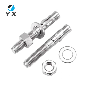 สลักยึดแบบลิ่มอะลูมิเนียมเคลือบสังกะสีคุณภาพสูง ผลิตจากเหล็กกล้าไร้สนิม 304 ความแข็งแรงสูง สำหรับยึดติด<span class=keywords><strong>ผนัง</strong></span>คอนกรีตภายในอาคาร - Product Image 3