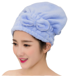 Tissu éponge super absorbant superfine sèche rapide microfibre de textile doux de luxe <span class=keywords><strong>En</strong></span> Velours Corail <span class=keywords><strong>Serviette</strong></span> de Cheveux - Product Image 6