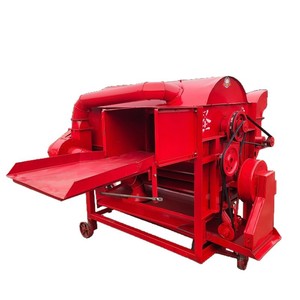 Machine à battre les céréales 1000 kg/h multifonctionnelle pour légumineuses, en acier au carbone, alimentée par moteur 380 V - Product Image 5