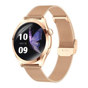Definite <b>Smart</b> <b>Watch</b> Y35-Y Women 1.27'' TFT HD Screen IP68 Waterproof BT Call Heart Rate Voice Assistant 250mAh Battery <b>Silver</b> - Product Image 1