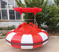 Drôle gonflable enfants jet ski EV pare-chocs Aqua jetski bateau tendre parc à thème manèges équipement de parc aquatique commercial à vendre