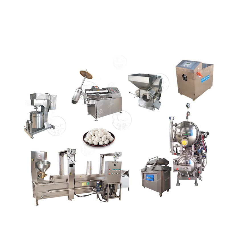 Automatic Meat Processing Machinery Meatball Production