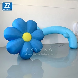 Alice au pays des merveilles fleurs <span class=keywords><strong>sur</strong></span> pilier <span class=keywords><strong>Ballon</strong></span> <span class=keywords><strong>gonflable</strong></span> de fleurs décorations <span class=keywords><strong>sur</strong></span> le thème des fleurs - Product Image 2
