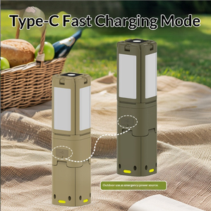 โคมไฟแคมป์ปิ้งกันน้ำ IPX5 รุ่นขายดีประจำปี 2026 - ทนทานทุกสภาพอากาศสำหรับการตั้งแคมป์และการเดินป่า - Product Image 1