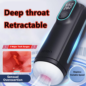 Copo Masturbador Masculino de Alta Velocidade com Função de Aquecimento e Sucção Profunda para Lojas Adultas - Super Motorizado - Product Image 3