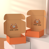 Cajas de Embalaje de Cartón Corrugado Reciclado, Caja de Envío para Juguetes de Perro con Logotipo Personalizado Impreso, Caja de Correo a Color