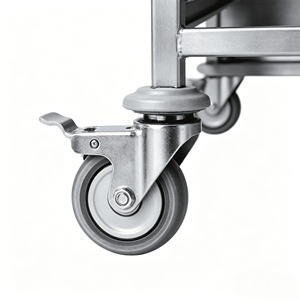 Chariot de cuisine électrique à double rangée en acier inoxydable pour gâteaux et pains grillés, en promotion - Product Image 6