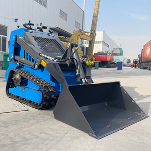 Mini-chargeuse compacte T800 à moteur essence pour la <span class=keywords><strong>location</strong></span>, modèle exclusif transfrontalier, petite chargeuse frontale sur chenilles, usine chinoise - Product Image 2