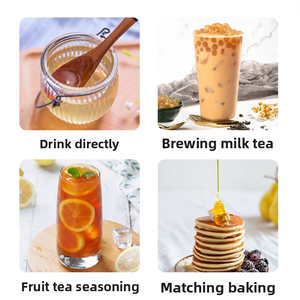 Jarabe de <span class=keywords><strong>miel</strong></span> Longan Tienda de té de leche cepillada gruesa Materia prima especial en botella <span class=keywords><strong>para</strong></span> cafeterías - Product Image 5