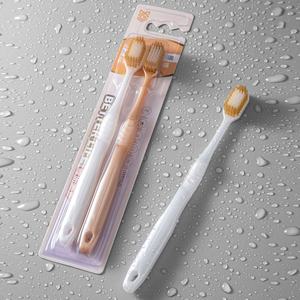 सुपरमार्केट घरेलू दैनिक आवश्यकता जापानी शैली इलेक्ट्रिक टूथब्रश नरम ब्रिस्टल चौड़े सिर प्लास्टिक हैंडल-डबल घर - Product Image 4