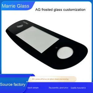 Protection d'écran LCD semi-transparente en verre trempé anti-reflet et anti-éblouissement <span class=keywords><strong>Mareal</strong></span> AG personnalisée avec trou circulaire - Product Image 6