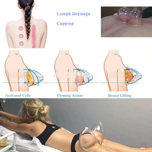 Appareil de massage par ventouses pour <span class=keywords><strong>drainage</strong></span> <span class=keywords><strong>lymphatique</strong></span>, rehaussement des seins et des fesses, pour usage professionnel en salon - Product Image 6
