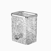 Support mural multifonctionnel en plastique PP pour salle de bain, sans perçage, étanche, pour cosmétiques et serviettes