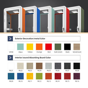 Cabina <span class=keywords><strong>de</strong></span> <span class=keywords><strong>Trabajo</strong></span> Moderna Insonorizada, Cabina Telefónica para Reuniones, Cabina Acústica Insonorizada para <span class=keywords><strong>Estudio</strong></span>, Cabina <span class=keywords><strong>de</strong></span> Grabación, <span class=keywords><strong>Estudio</strong></span> - Product Image 6