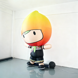 Mascotte gonflable personnalisée en forme de mangue, logo viral, décoration de dessin animé pour centre commercial, site touristique, <span class=keywords><strong>camping</strong></span>, enregistrement, affichage commercial - Product Image 4