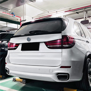 Bmw <b>Rear</b> <b>Spoiler</b> For X5 F15 2014-2018 Piano Black Carbon Fiber Texture Abs Trunk Wing Upgrade - Product Image 4