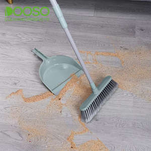 Dooso Eco Friendly 6 PCS Kits de produits de nettoyage pour la maison <span class=keywords><strong>Balai</strong></span> <span class=keywords><strong>plat</strong></span> en microfibre Brosse et pelle <span class=keywords><strong>à</strong></span> poussière utilisé pour le nettoyage de la maison - Product Image 6