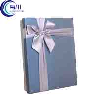 Caja de Regalo Personalizada de Alta Calidad con Tapa Dura, Impresa con Logotipo, con Lazo para Regalos o Frascos de Cosméticos
