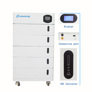 Batería LiFePO4 Apilable Todo en Uno de 5kWh, 10kWh, 15kWh, 51.2V, 200Ah/300Ah/400Ah para Almacenamiento de Energía Doméstica, Sistema Solar Híbrido, Red CAN - Product Image 6