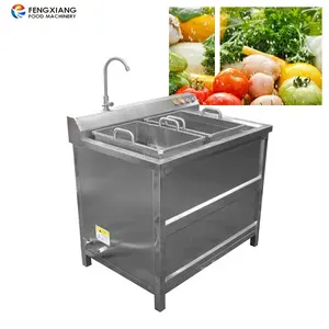 Máquina de lavar vegetais ultrassônica industrial, lavadora de frutas, máquina de lavar e de limpeza para venda