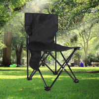 Chaise de camping pliable légère en tissu Oxford et alliage d'aluminium, personnalisable en usine, siège portable pour extérieur, école, parc