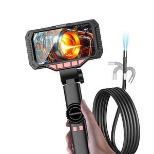 Endoscope industriel avec écran de 4,5 pouces, câble semi-rigide, couverture complète pour la <span class=keywords><strong>réparation</strong></span> des moteurs automobiles et aéronautiques - Product Image 1