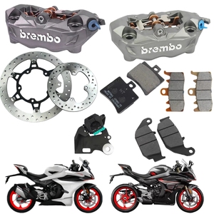 Kit de remplacement direct OEM pour étriers de <span class=keywords><strong>frein</strong></span>, plaquettes et disques de <span class=keywords><strong>frein</strong></span> haute performance CF450SS, spécifications d'origine, CF450SR - Product Image 1