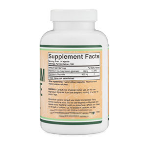 OEM sağlıklı Supplemnt özelleştirilmiş formülasyon derin uyku iyi gece magnezyum glisinat 400mg kapsül magnezyum glisinat - Product Image 6