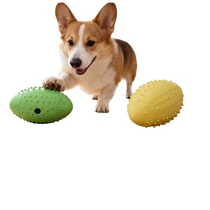 Durable Rubber Dog Leakage Toy Food Dispensing Design Interactive Training Reward Chew Toy Bite Resistant Entertainment <b>Puzzle</b> P - Product Image 2