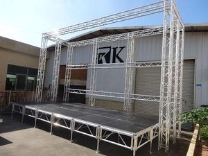 Structure de scène en aluminium pour concert en plein air, installation rapide, en vente, <span class=keywords><strong>couverture</strong></span> de scène - Product Image 3