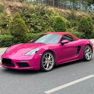 PET Super brillante cristal Starlight rubí rojo completo coche cuerpo vinilo envoltura pegatinas Auto Color-cambio antiarañazos vinilo envoltura - Product Image 2