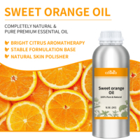 Huile essentielle d'orange douce 100% pure naturelle pressée à froid, qualité supérieure, en vrac, pour matières premières cosmétiques, diffuseur, aromathérapie