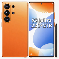 Smartphone S26 Ultra 5G de Alta Configuración con 22G+2TB, Cámara de 108MP, Deca Core MTK Dimensity, Android 15, Carga Rápida de 60W, LED, CDMA Francés