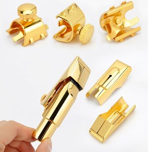 Saxophone e-flat ténor/aigu/ténor saxophone métal flûte tête embouchure instrument accessoires - Product Image 3