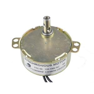 มอเตอร์ซิงโครนัส ChanCs รุ่น TYC-50 110-130V AC 4W 2.5/3 รอบต่อนาที 50/60Hz CW/CCW แบบยึดหน้าแปลน - Product Image 1
