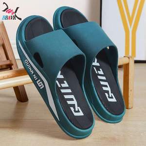 Pantuflas Casuales para Hombre, para Interiores y Playa, con Plantilla Suave Impermeable de EVA PVC, Ligeras para el Verano, con Función de Masaje - Product Image 1
