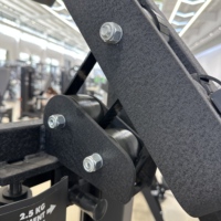 Machine de musculation commerciale Kpeakfit pour press à la poitrine assis, équipement de fitness à charge par poulie