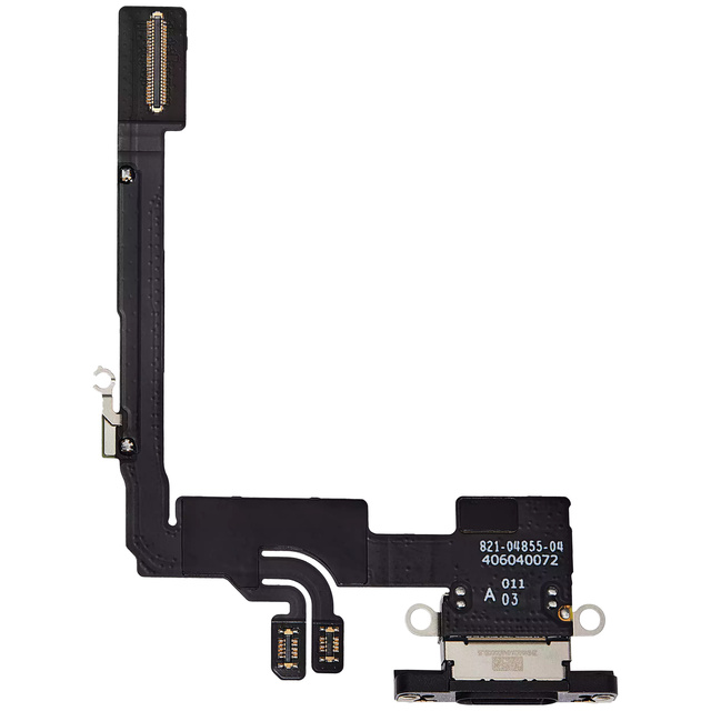 White Charging Port Flex Cable for iPhone 16Plus Mobile Phone Flex Cables