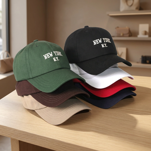 Wholesale, 100% Cotton, Corduroy, Custom Embroidered, 6-Panel, Adjustable, <b>Dad</b> <b>Hat</b>, Baseball Cap. - Product Image 4