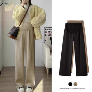 <span class=keywords><strong>Pantalon</strong></span> enceinte thermique hiver jambe <span class=keywords><strong>large</strong></span> maternité salon porter doublure polaire <span class=keywords><strong>pantalon</strong></span> décontracté pour la <span class=keywords><strong>grossesse</strong></span> - Product Image 3