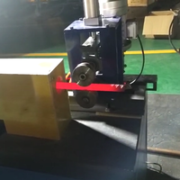 Four à induction pour le traitement thermique industriel des anneaux en acier, des barres de fer, des tiges de cuivre, des colonnes en laiton, machine de forgeage à chaud