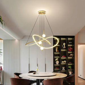 Designer Nordic <b>Dining</b> Room Living Room Ceiling Hanging Fixtures Modern LED Chandeliers Pendant <b>Lights</b> - Product Image 6