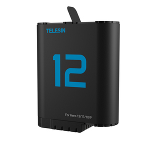 <span class=keywords><strong>TELESIN</strong></span> Accesorios Batería de cámara para Go Pro 12 <span class=keywords><strong>11</strong></span> 10 9 Batería de larga duración de 1720 MAh - Product Image 2