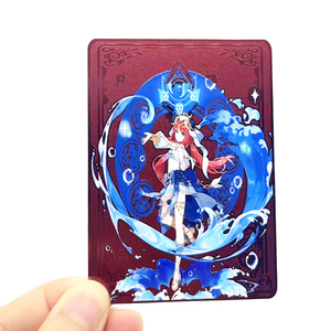 Tarjetas de Juego de Metal Personalizadas de Alta Calidad y Producción Rápida, Tarjetas de Regalo con Diseño de Dibujos Animados, Tarjetas Coleccionables de Metal - Product Image 5
