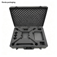 Insert en mousse EVA usiné CNC sur mesure, forme personnalisée, doublure protectrice en EVA pour étui d'emballage de drone UAV