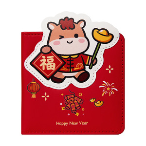 Wholesale of 2026 Year of <strong>the</strong> Horse Portable <strong>Notebook</strong> Square Cartoon Red Stamped <strong>Book</strong> Spring Festival Account <strong>Book</strong> - Product Image 1